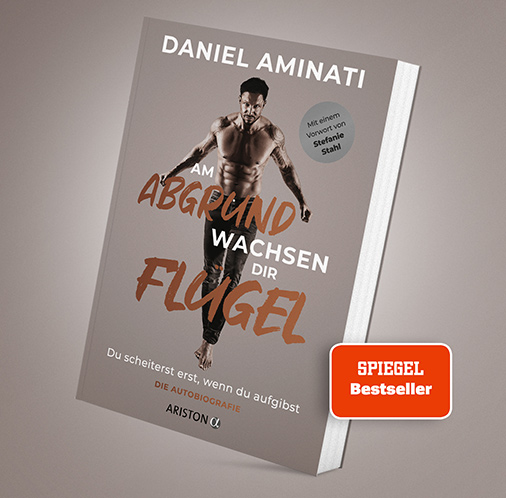 Die Autobiografie und Spiegel Bestseller von Daniel Aminati! Überall erhältlich!