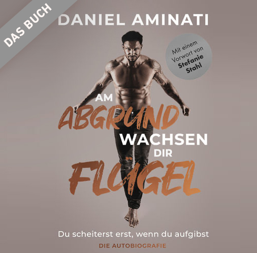 JETZT erhältlich! Die Autobiografie von Daniel Aminati erscheint am 11. April